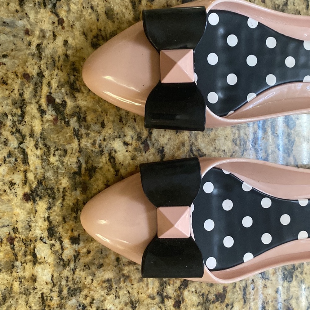 Kate Spade Jelly/ Rubber Flats Shoes Size 9 - Picture 2 of 10